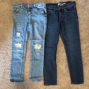 Cat & Jack Kids Jeans - Light Blue and Dark Blue